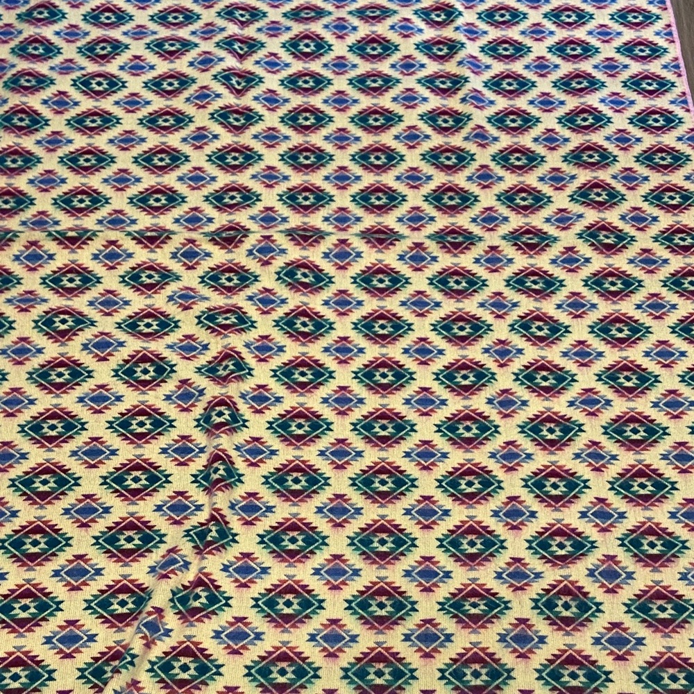 Heartprint Threads Geometric Southwestern Print  - beige, Teal, Purple, pink